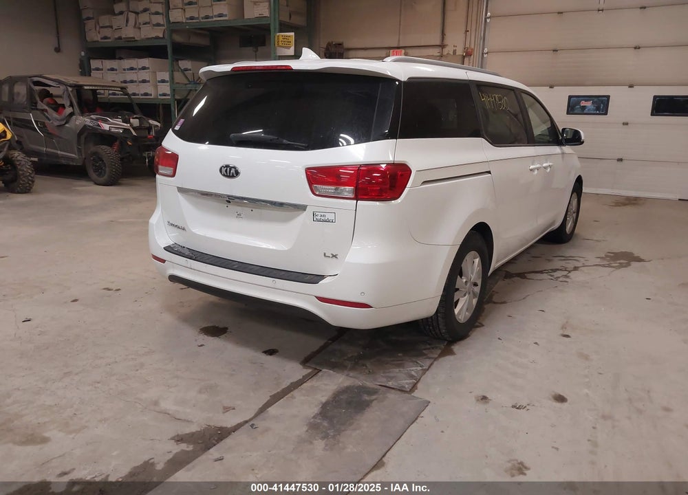 2017 KIA SEDONA LX VIN: KNDMB5C15H6247049