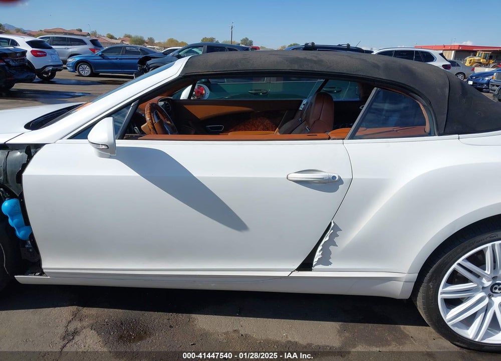 2014 BENTLEY CONTINENTAL GTC VIN: SCBGC3ZA8EC091529