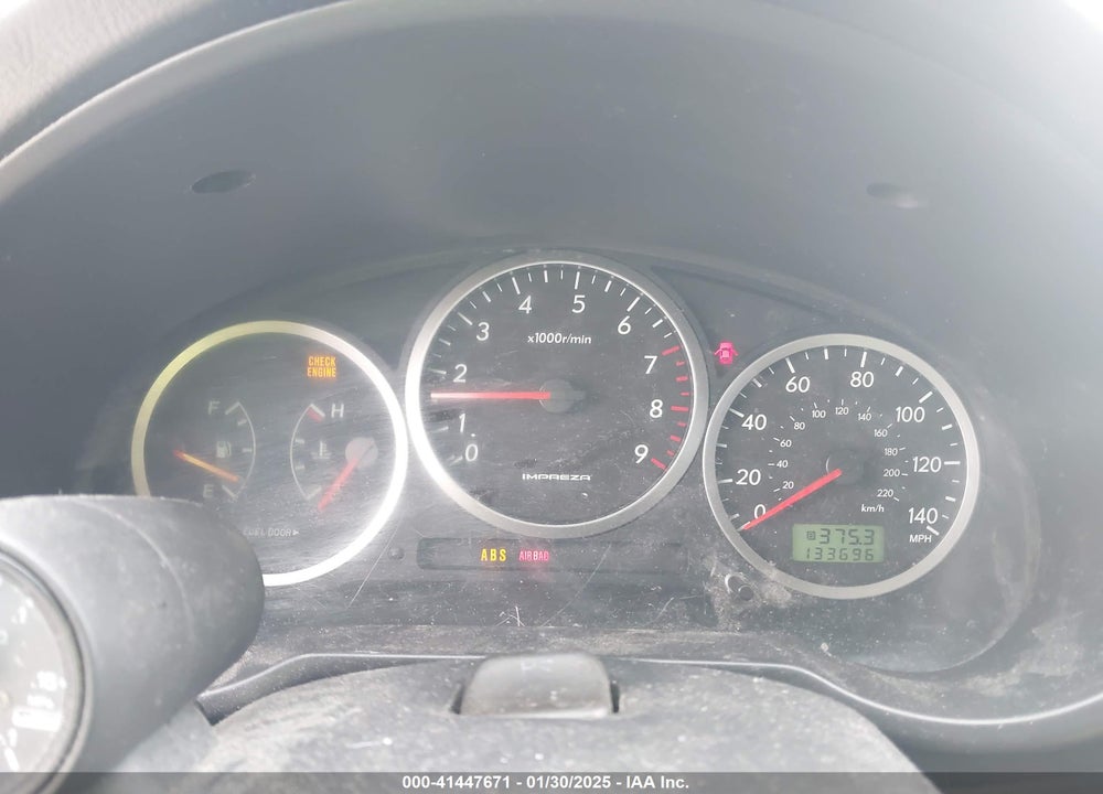 2007 SUBARU IMPREZA 2.5I VIN: JF1GD61677G505310