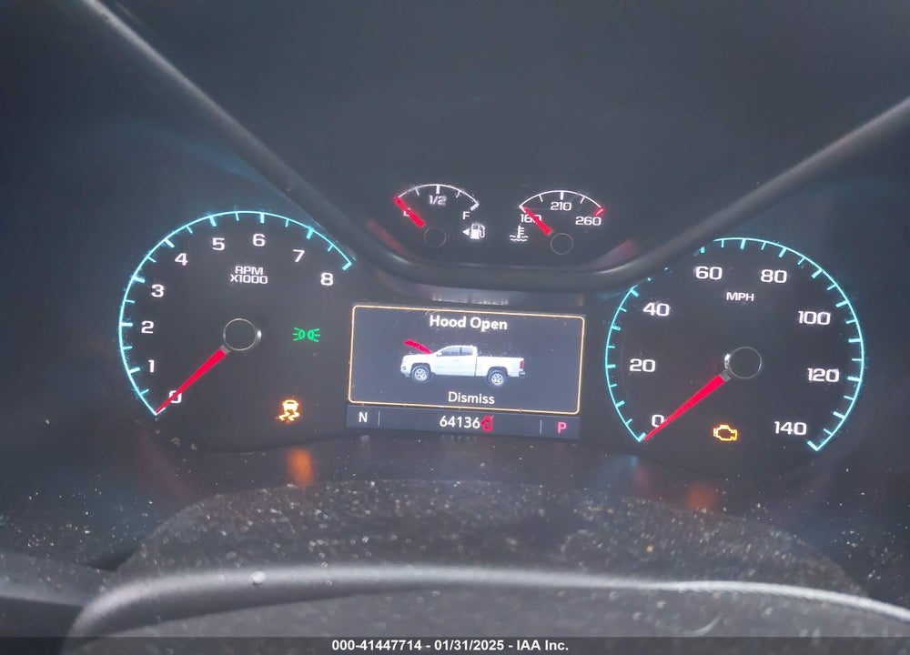 2019 CHEVROLET COLORADO VIN: 1GCGSCEN8K1114257