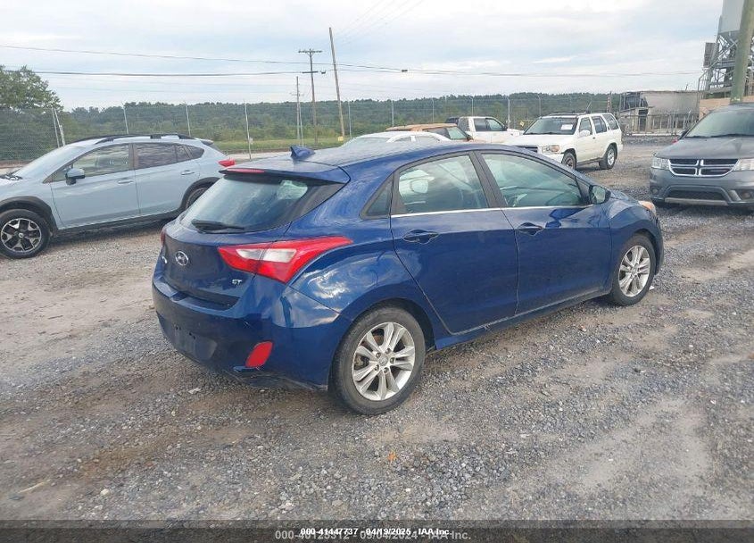 2013 HYUNDAI ELANTRA GT VIN: KMHD35LE1DU049487