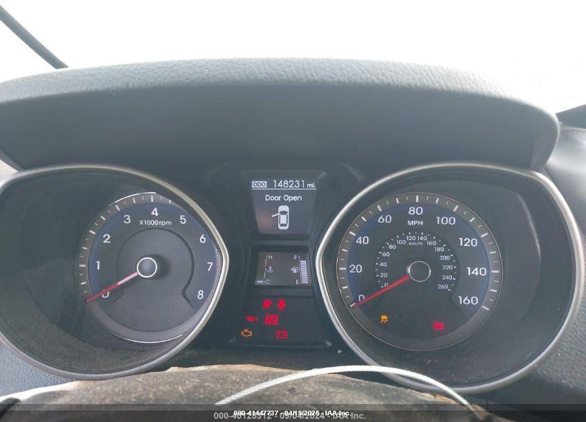 2013 HYUNDAI ELANTRA GT VIN: KMHD35LE1DU049487