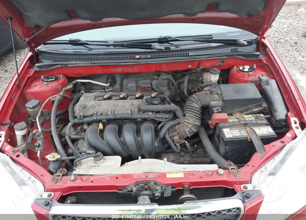 2007 TOYOTA COROLLA VIN: 2T1BR32E57C750129