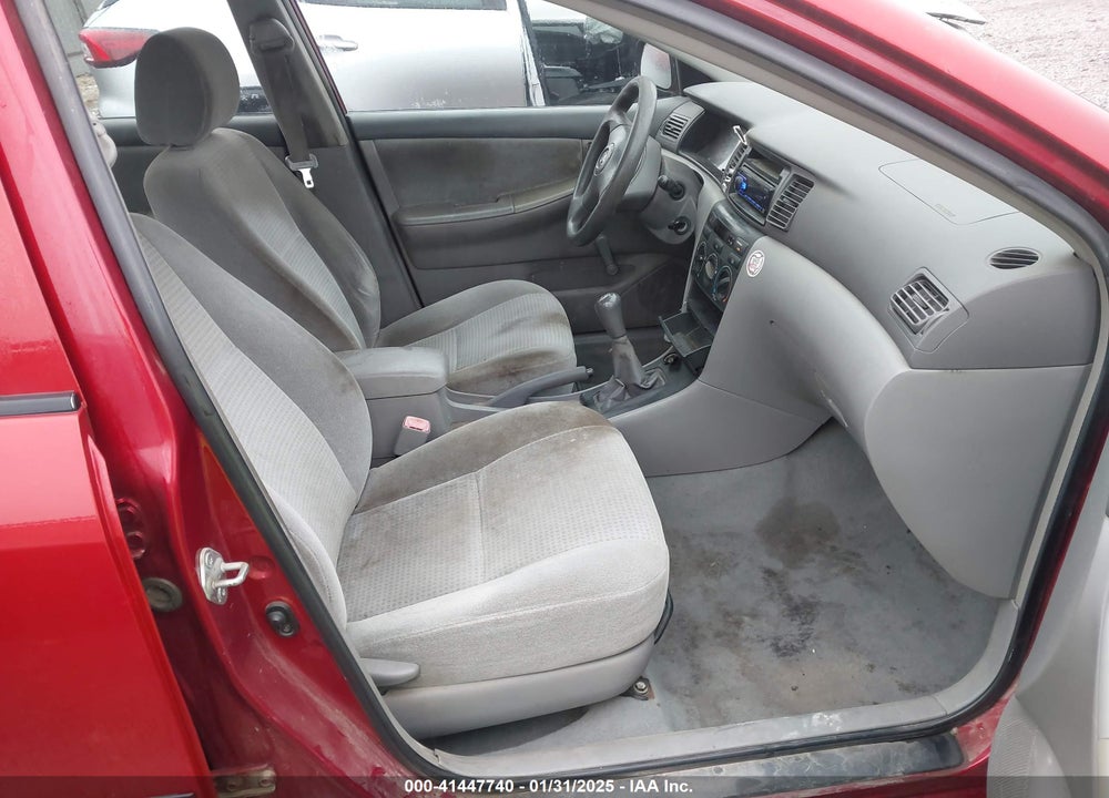 2007 TOYOTA COROLLA VIN: 2T1BR32E57C750129
