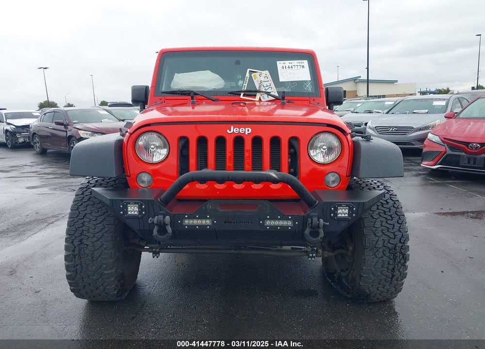 2017 JEEP WRANGLER UNLIMITED WILLY WHEELER 4X4 VIN: 1C4BJWDG0HL588864