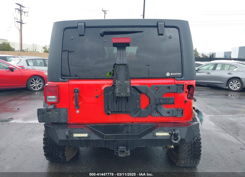 2017 JEEP WRANGLER UNLIMITED WILLY WHEELER 4X4 VIN: 1C4BJWDG0HL588864