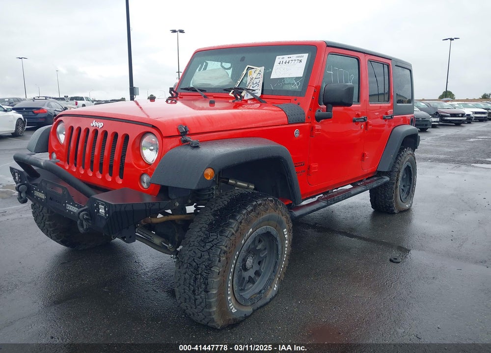 2017 JEEP WRANGLER UNLIMITED WILLY WHEELER 4X4 VIN: 1C4BJWDG0HL588864