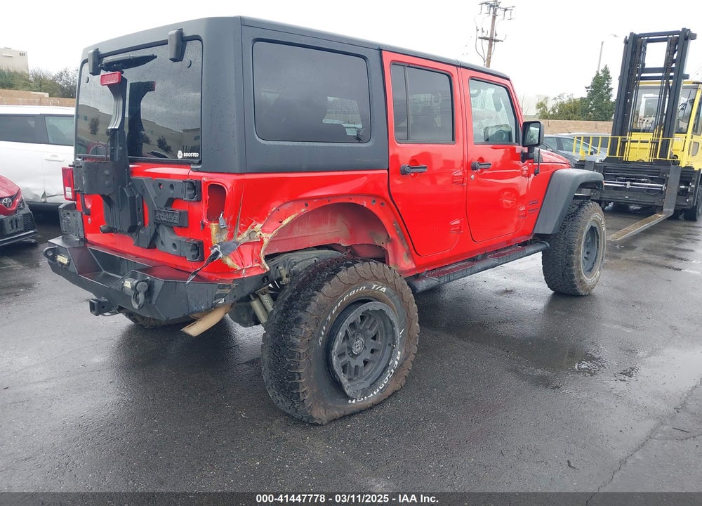 2017 JEEP WRANGLER UNLIMITED WILLY WHEELER 4X4 VIN: 1C4BJWDG0HL588864