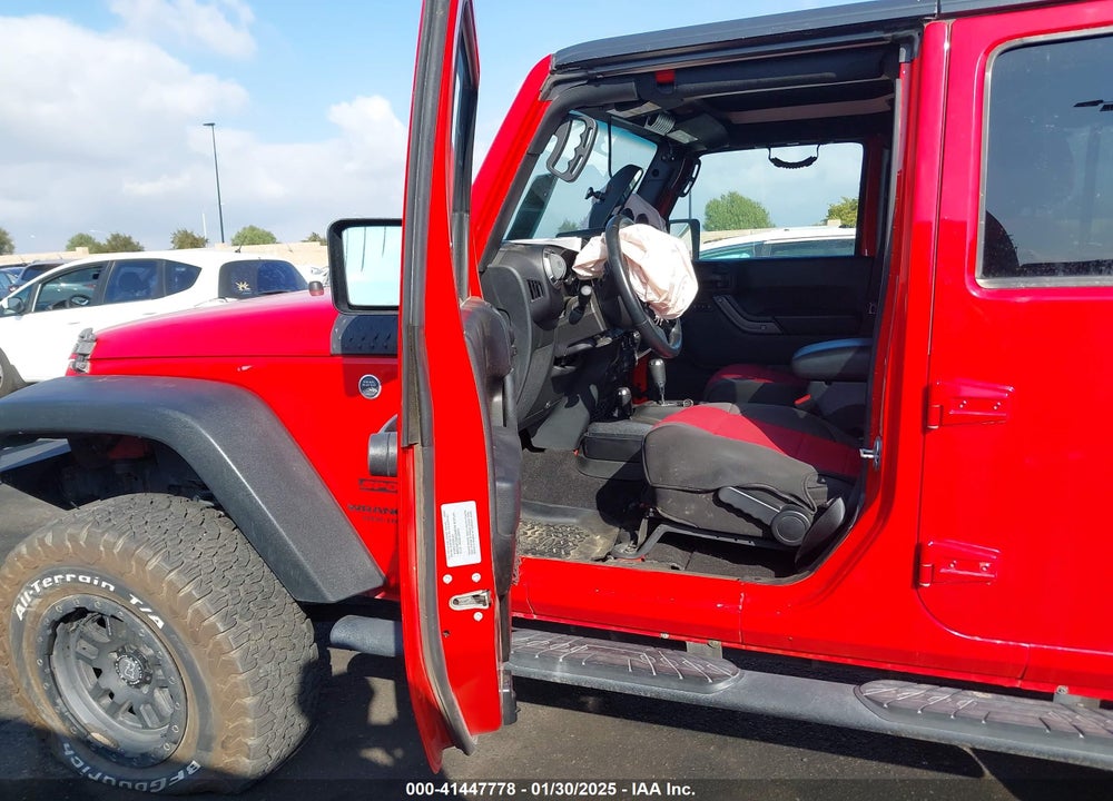 2017 JEEP WRANGLER UNLIMITED WILLY WHEELER 4X4 VIN: 1C4BJWDG0HL588864