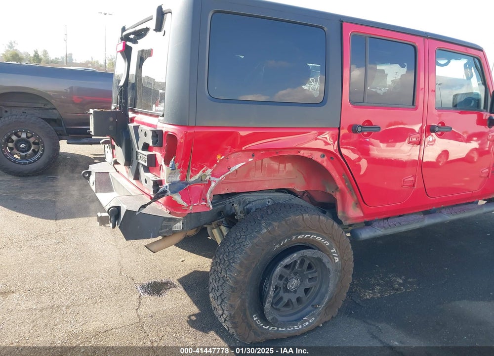 2017 JEEP WRANGLER UNLIMITED WILLY WHEELER 4X4 VIN: 1C4BJWDG0HL588864