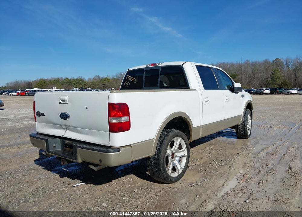 2008 FORD F-150 VIN: 1FTPW14V98KC78355
