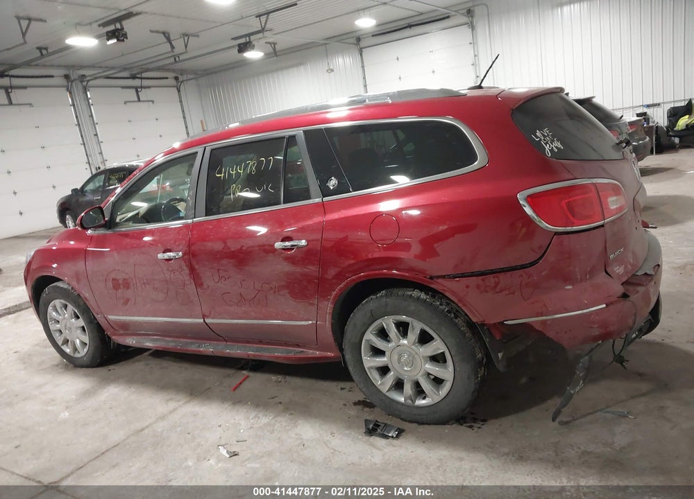 2013 BUICK ENCLAVE PREMIUM VIN: 5GAKVDKD7DJ250922