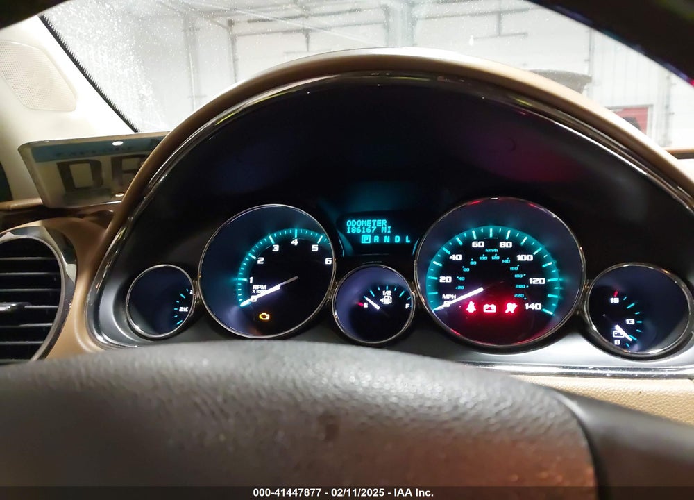 2013 BUICK ENCLAVE PREMIUM VIN: 5GAKVDKD7DJ250922