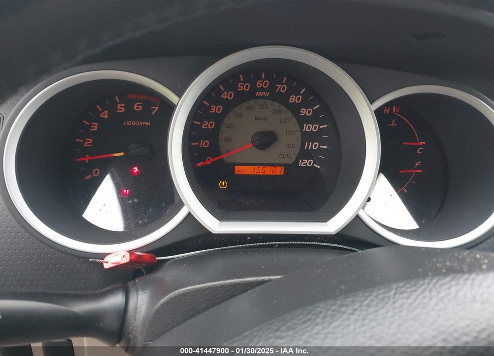 2008 TOYOTA TACOMA PRERUNNER V6 VIN: 5TEKU72N68Z504630