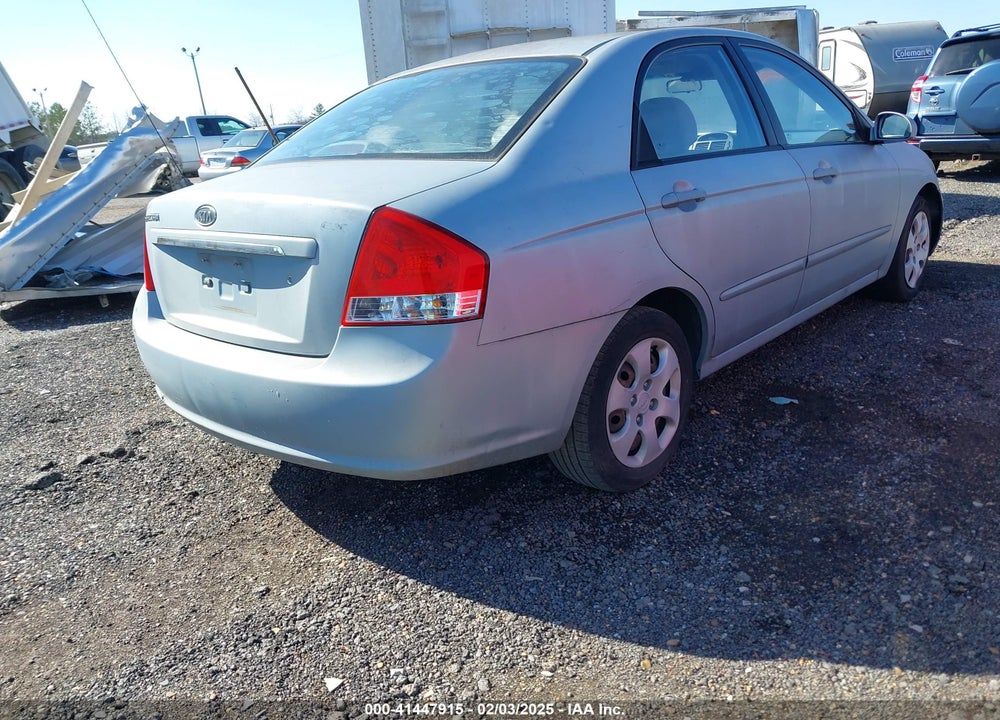 2008 KIA SPECTRA EX VIN: KNAFE121285497703