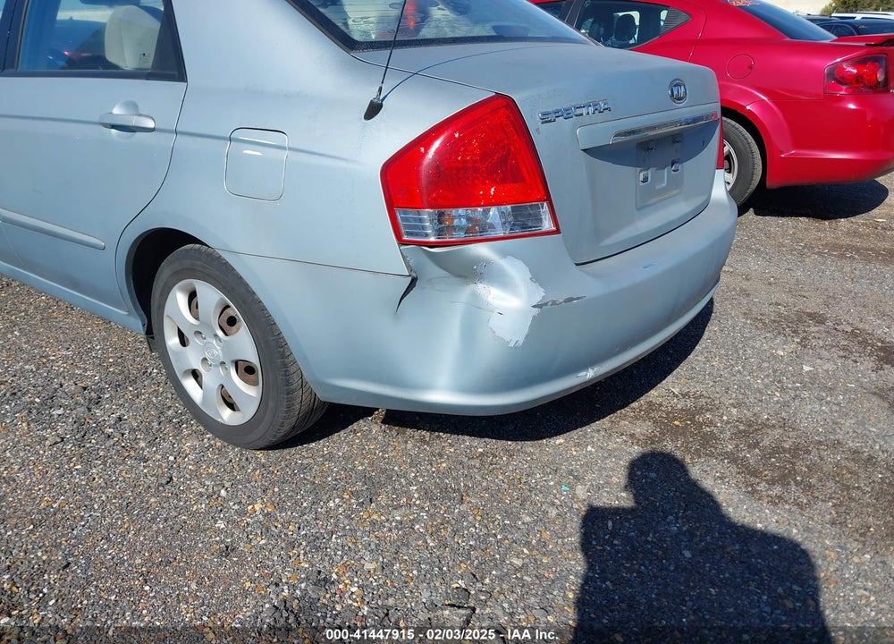 2008 KIA SPECTRA EX VIN: KNAFE121285497703