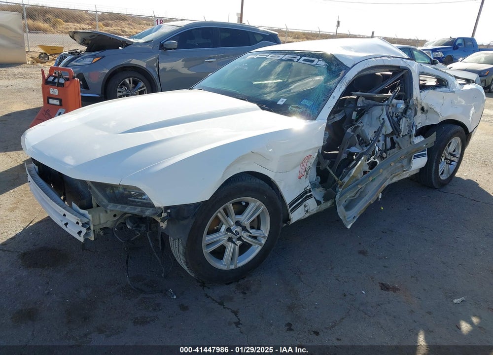 2012 FORD MUSTANG VIN: 1ZVBP8AMXC5261421