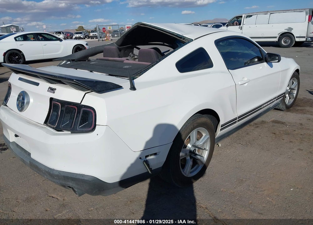 2012 FORD MUSTANG VIN: 1ZVBP8AMXC5261421