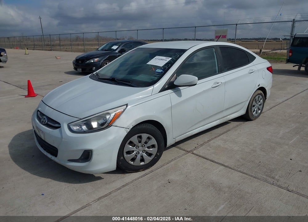 2017 HYUNDAI ACCENT VIN: KMHCT4AE2HU369755