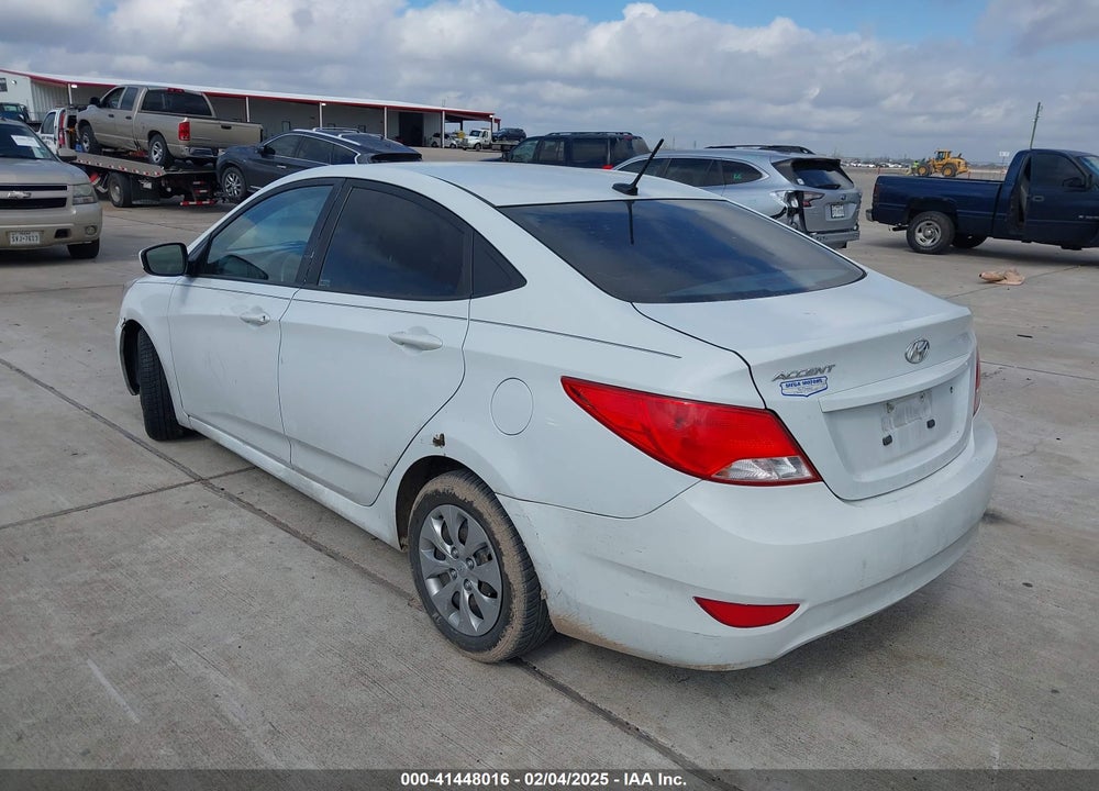 2017 HYUNDAI ACCENT VIN: KMHCT4AE2HU369755