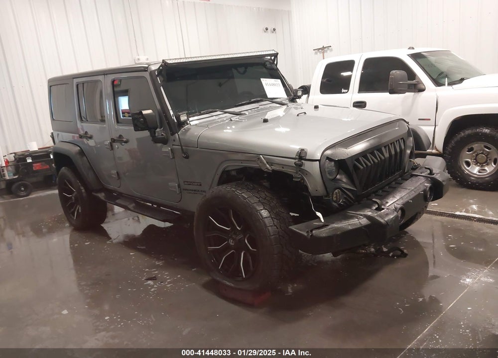 2015 JEEP WRANGLER UNLIMITED SPORT VIN: 1C4BJWDG1FL509957