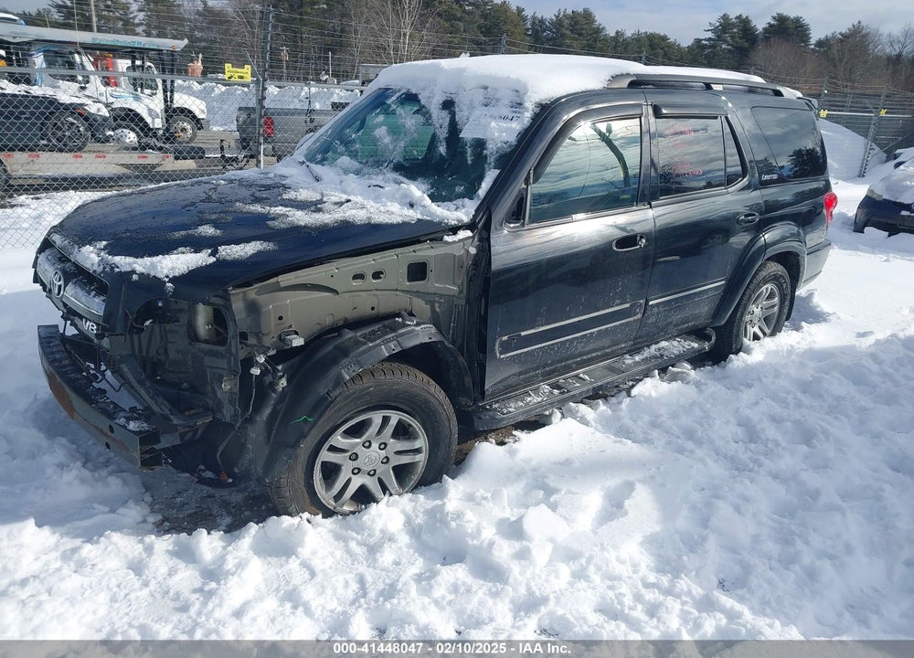 2007 TOYOTA SEQUOIA LIMITED V8 VIN: 5TDBT48A47S284762