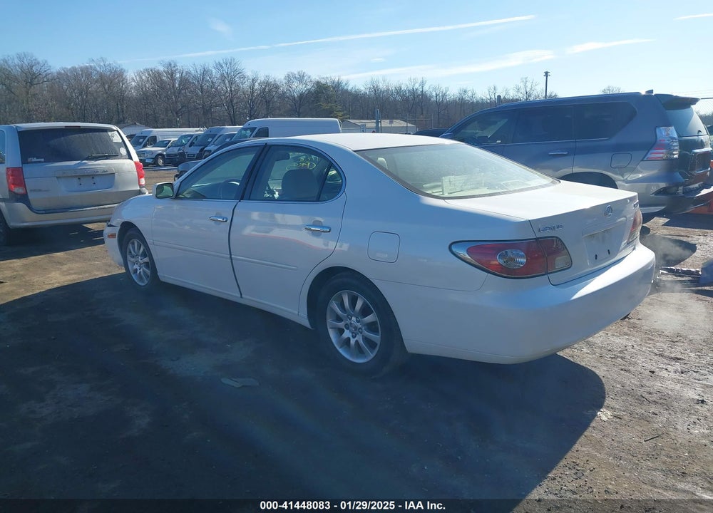 2003 LEXUS ES 300 VIN: JTHBF30G030143412