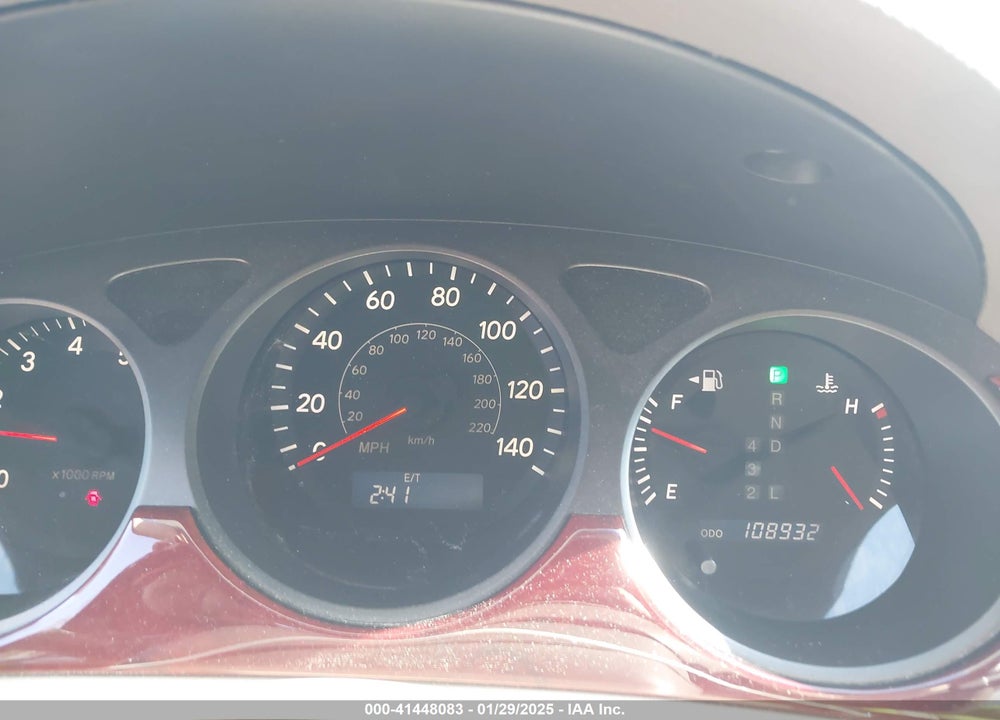 2003 LEXUS ES 300 VIN: JTHBF30G030143412