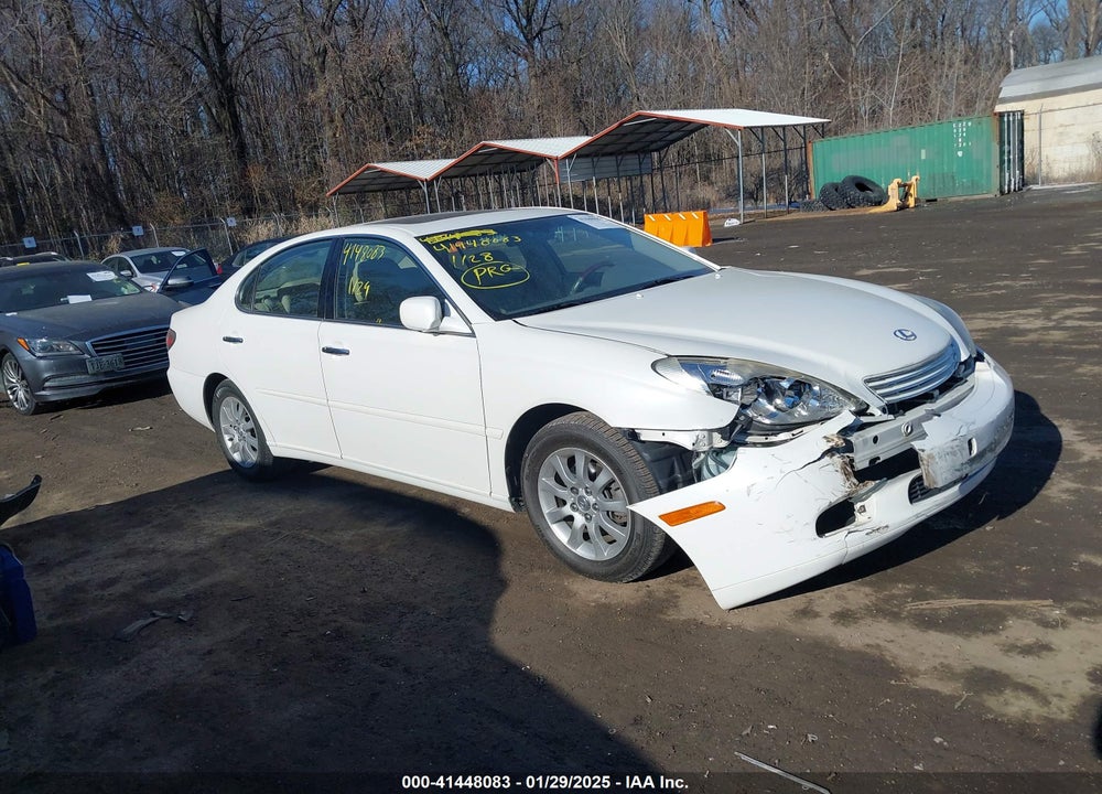 2003 LEXUS ES 300 VIN: JTHBF30G030143412