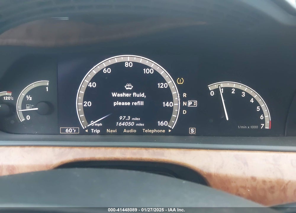 2007 MERCEDES-BENZ S 550 4MATIC VIN: WDDNG86X57A139068