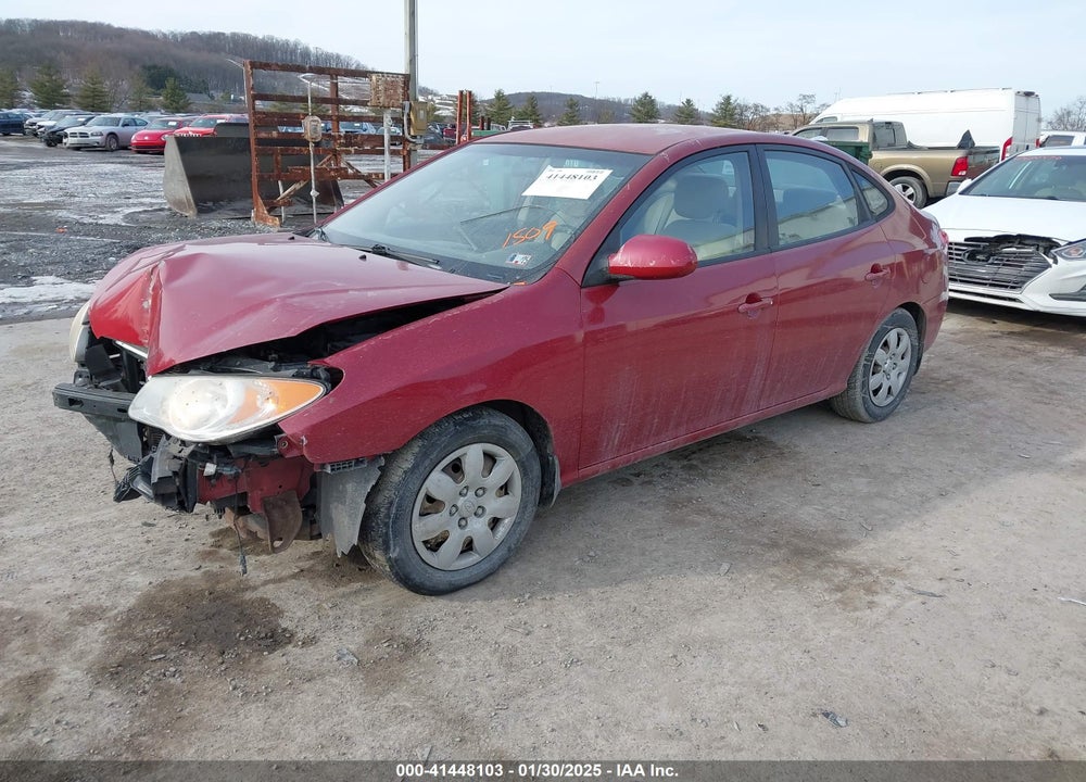 2008 HYUNDAI ELANTRA GLS/SE VIN: KMHDU46D38U561509
