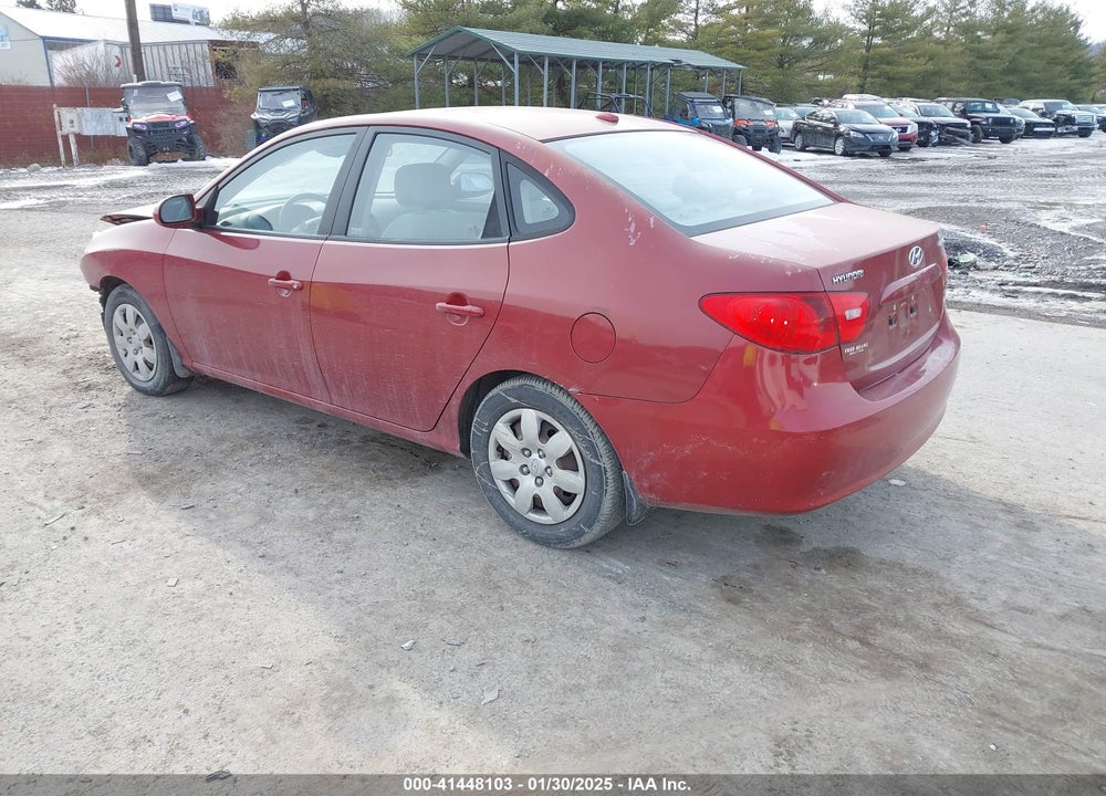 2008 HYUNDAI ELANTRA GLS/SE VIN: KMHDU46D38U561509