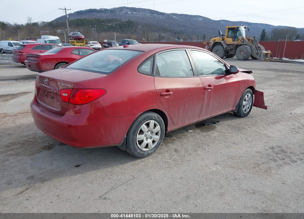 2008 HYUNDAI ELANTRA GLS/SE VIN: KMHDU46D38U561509