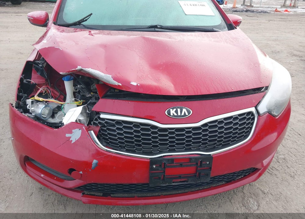 2014 KIA FORTE LX VIN: KNAFX4A65E5093413