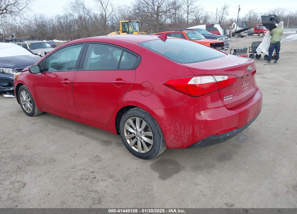 2014 KIA FORTE LX VIN: KNAFX4A65E5093413