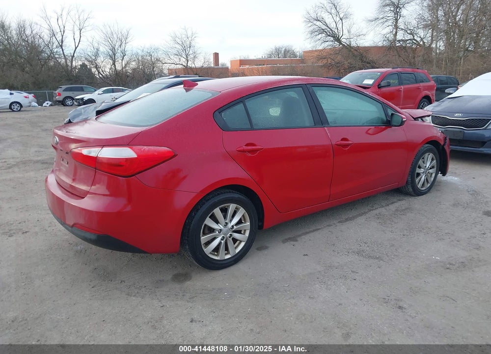 2014 KIA FORTE LX VIN: KNAFX4A65E5093413