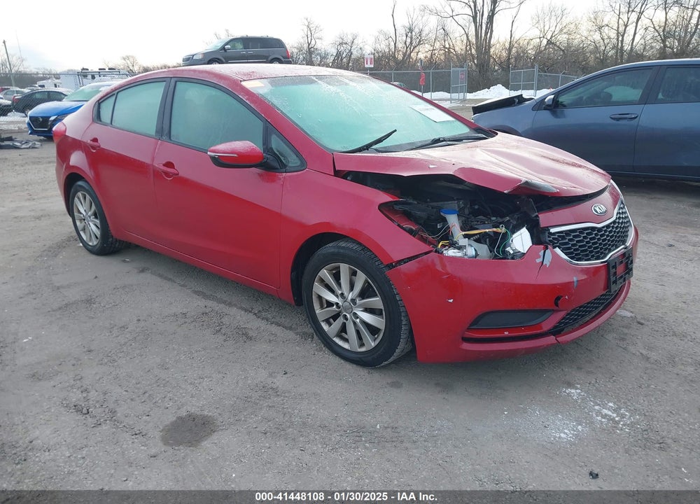 2014 KIA FORTE LX VIN: KNAFX4A65E5093413