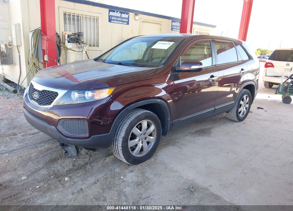 2012 KIA SORENTO LX VIN: 5XYKT3A10CG274063