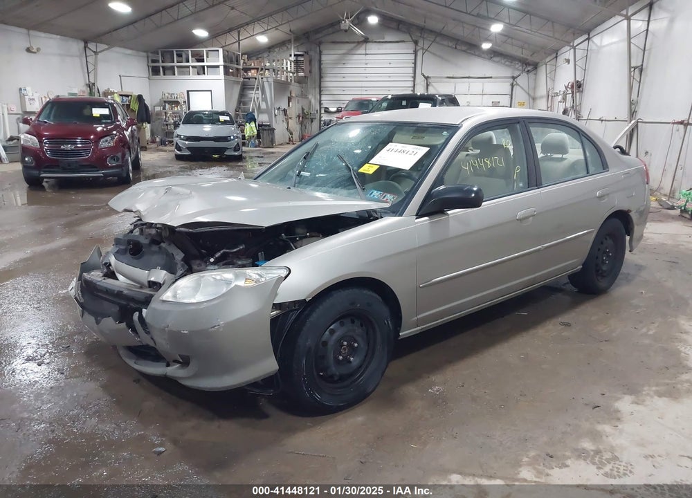 2004 HONDA CIVIC LX VIN: 2HGES16504H513096