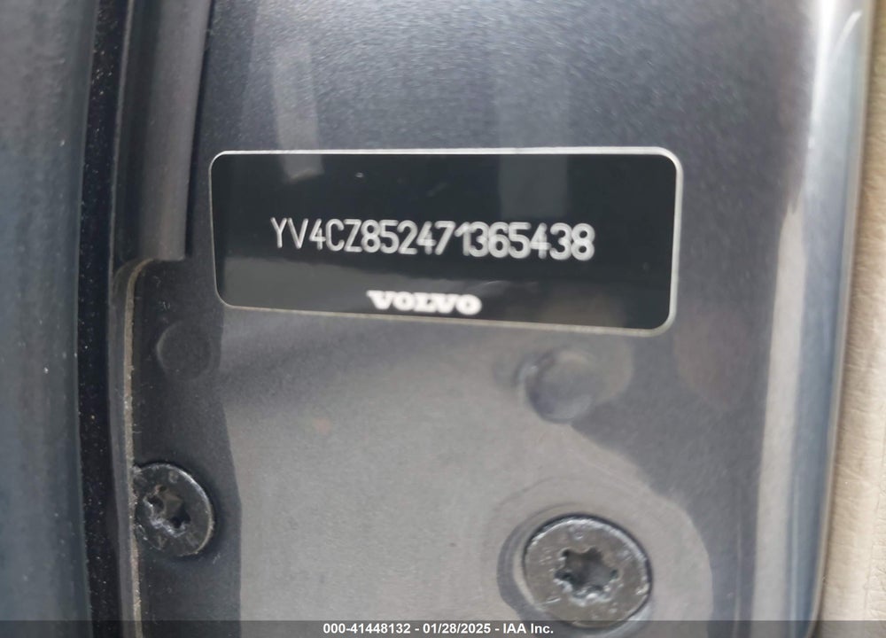 2007 VOLVO XC90 VIN: YV4CZ852471365438