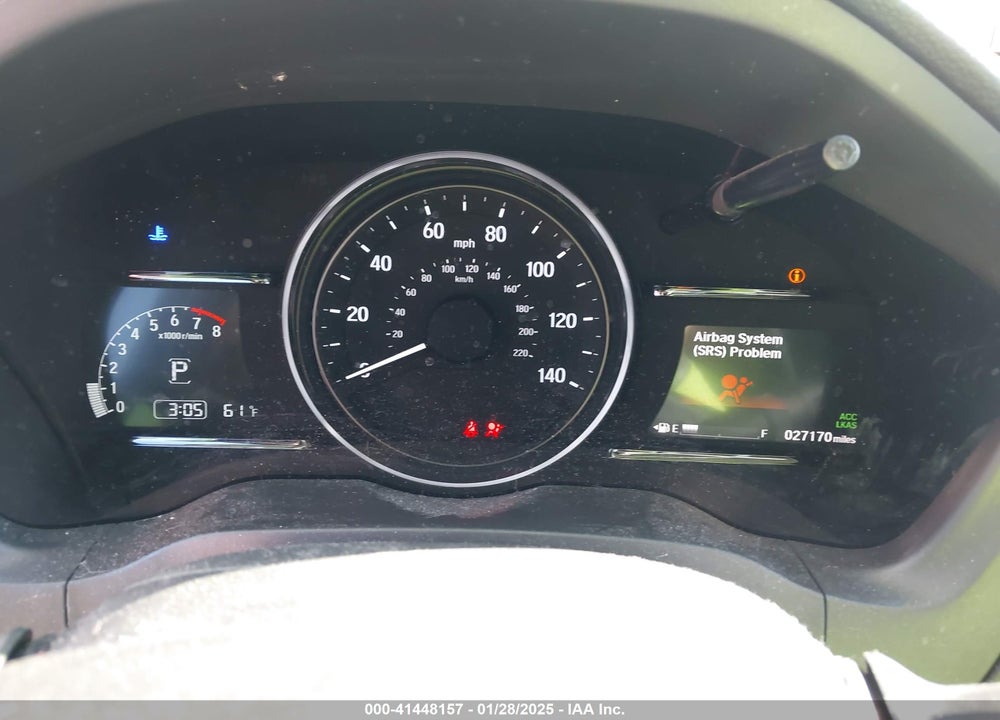 2019 HONDA HR-V EX-L VIN: 3CZRU5H70KM712741