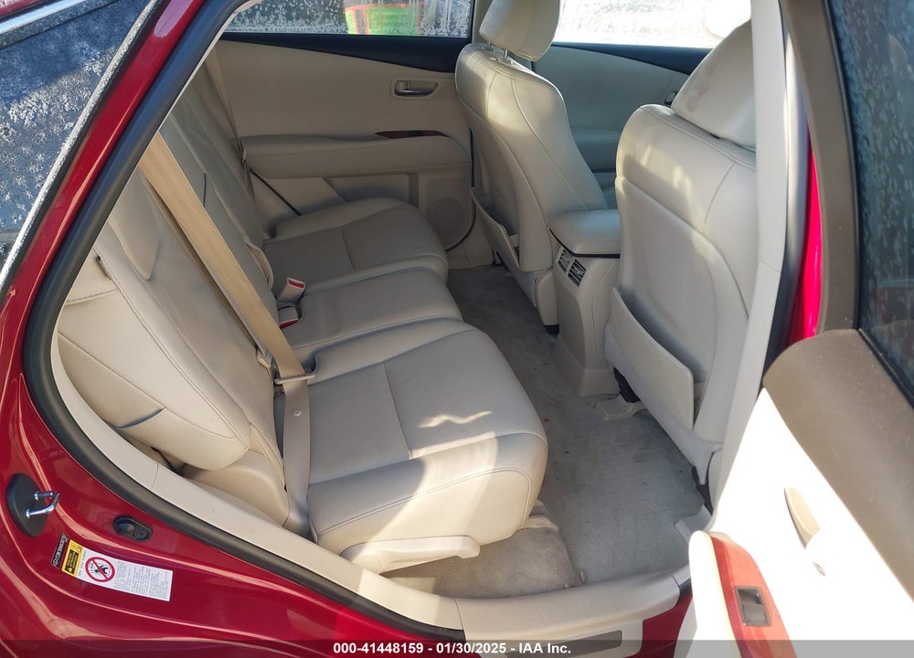 2010 LEXUS RX 350 VIN: 2T2BK1BA6AC067767