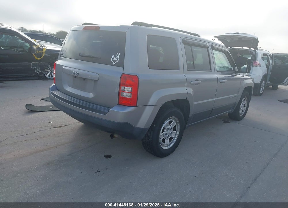 2015 JEEP PATRIOT SPORT VIN: 1C4NJPBA9FD386274