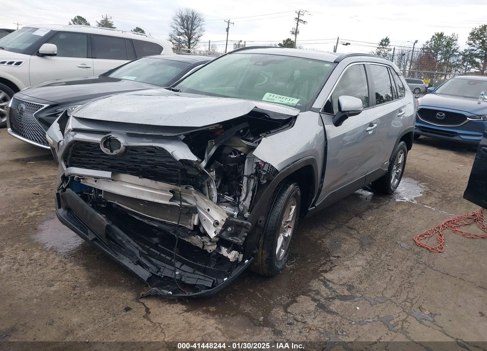 2022 TOYOTA RAV4 HYBRID XLE VIN: JTMRWRFV7ND137577
