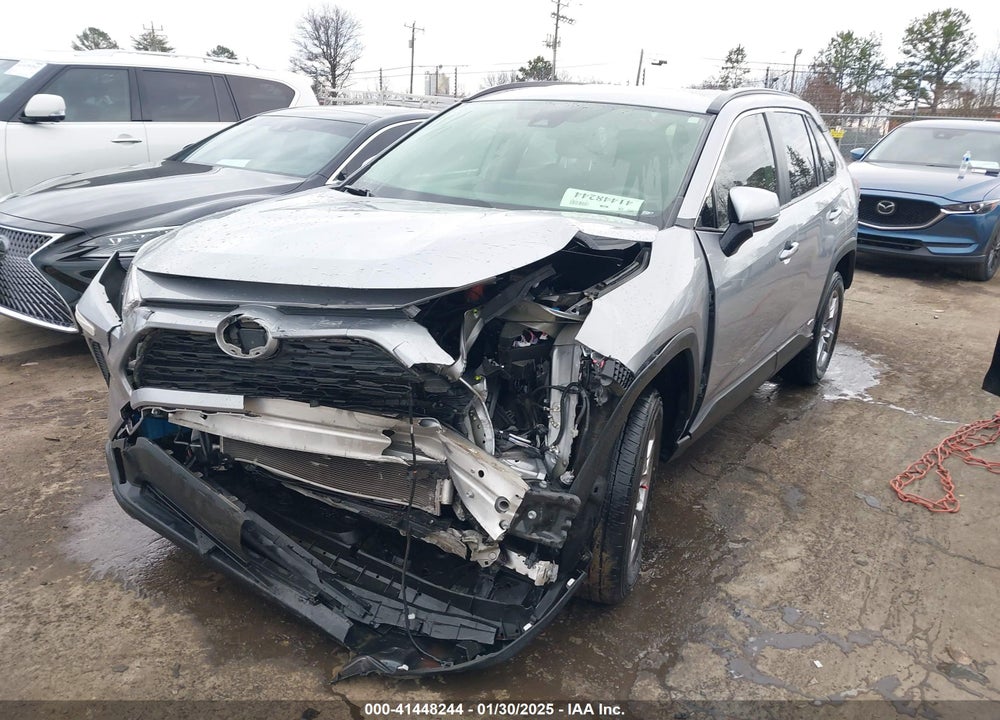 2022 TOYOTA RAV4 HYBRID XLE VIN: JTMRWRFV7ND137577