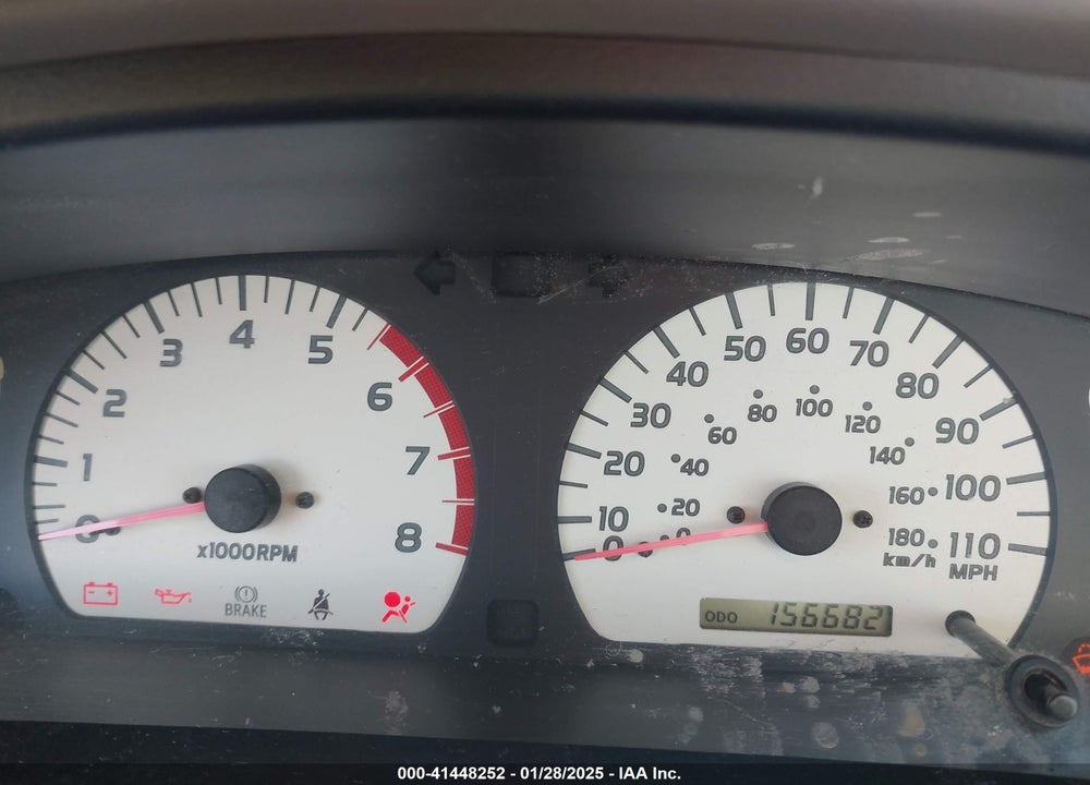 2003 TOYOTA TACOMA VIN: 5TEGM92N53Z240665