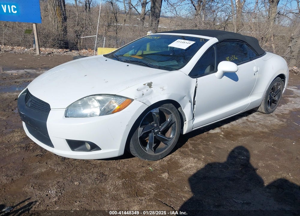 2012 MITSUBISHI ECLIPSE SPYDER GS SPORT VIN: 4A37L2EF9CE002834