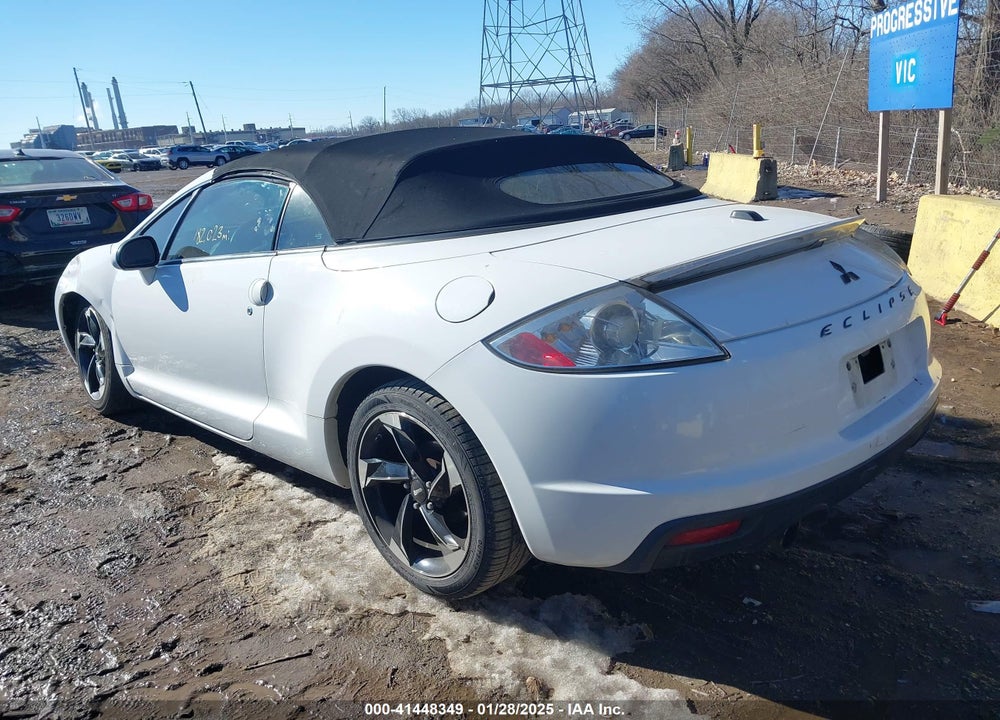 2012 MITSUBISHI ECLIPSE SPYDER GS SPORT VIN: 4A37L2EF9CE002834