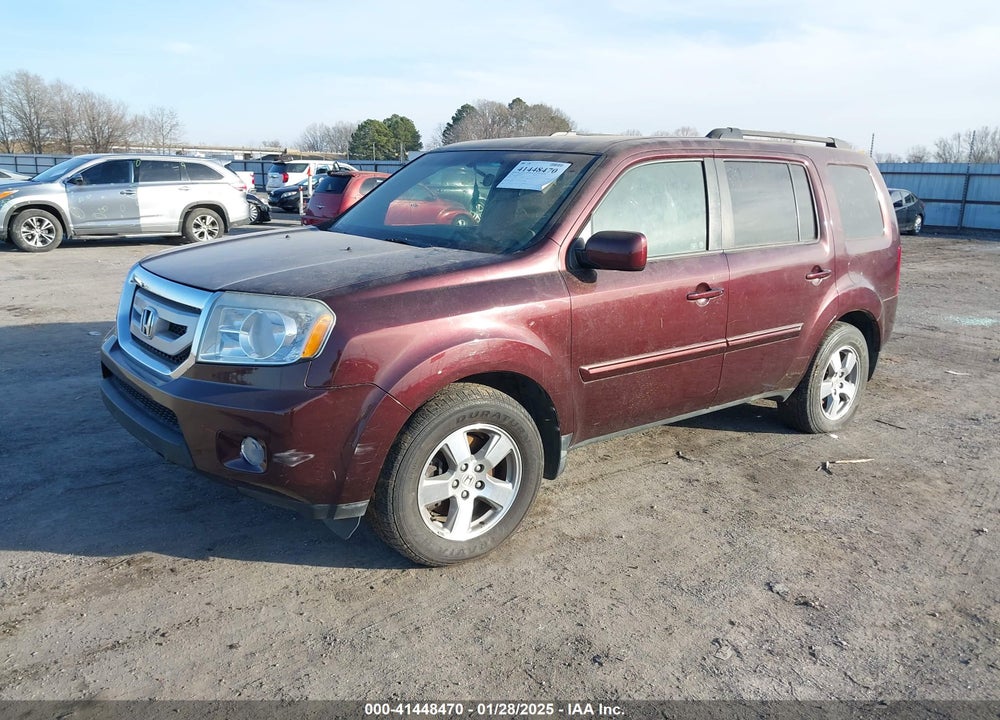 2010 HONDA PILOT EX VIN: 5FNYF4H44AB031433