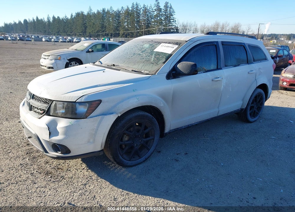 2015 DODGE JOURNEY SXT VIN: 3C4PDCBBXFT580596